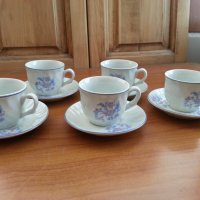 Стар български порцелан чаши за кафе , снимка 1 - Антикварни и старинни предмети - 40061874