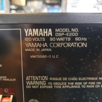 Усилвател Yamaha DSP-E200 съраунд процесор В отлично техническо и визуално състояние., снимка 11 - Ресийвъри, усилватели, смесителни пултове - 41381430