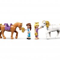 LEGO® Disney Princess 43195 - Кралските конюшни на Бел и Рапунцел, снимка 4 - Конструктори - 35879504