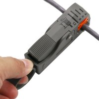 HT-332 Инструмент за сваляне обвивката на кабели Stripping Pliers, снимка 6 - Други инструменти - 41595324