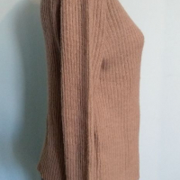 Мекичък еластичен пуловер "Pieces"® / голям размер , снимка 3 - Блузи с дълъг ръкав и пуловери - 36225799