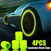 Светещи капачки за вентили на коли, мотори и колела - 5 цвята, снимка 4 - Аксесоари и консумативи - 40574987