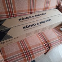 Стойки за високоговорители 2 броя König & Meyer 214/6 до 50 кг,Нови!!!Внос Германия Оригинални! , снимка 2 - Тонколони - 42210618