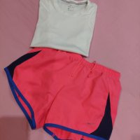 Дамски сет Naik (тениска,клин,к.панталони), снимка 2 - Комплекти - 41815467