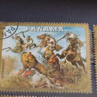 Пощенски марки серия Изобразително изкуство поща Панама редки за КОЛЕКЦИЯ 38188, снимка 4 - Филателия - 40782713