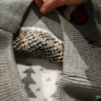 Меки и топли пуловерчета с дядо коледа , снимка 2 - Детски пуловери и жилетки - 38867874