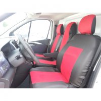 2+1  тапицерия за предни седалки за Opel Vivaro, Renault Trafic 2014+, снимка 4 - Аксесоари и консумативи - 39764094