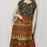 Индийска памучна рокля ”Мандала”, снимка 13 - Рокли - 22910220