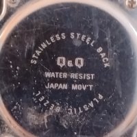 Q/Q QUARTZ WATER RESISTANT 30m. JAPAN MOVT УНИСЕКС МОДЕЛ КРАСИВ СТИЛЕН 33275, снимка 5 - Мъжки - 38753226