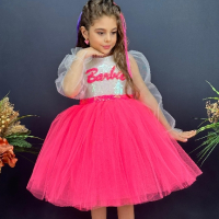Рокля Barbie , снимка 4 - Детски рокли и поли - 44697853