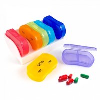 Разноцветни кутии за хапчета, снимка 2 - Други - 40351211