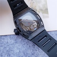 Мъжки часовник Richard Mille RM 52-01 Skull с автоматичен механизъм, снимка 5 - Мъжки - 41390929