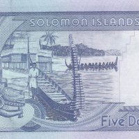 5 долара 2018, Соломонови острови, снимка 2 - Нумизматика и бонистика - 39228849
