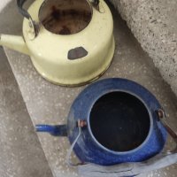 2 стари чайника (за декорация, саксии), снимка 2 - Други - 41518078