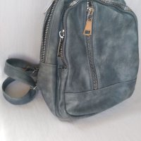 Дамска кожена чанта , раница, снимка 3 - Чанти - 40835862