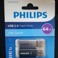 Флашки Philips 2 броя, снимка 1 - USB Flash памети - 40265394