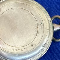 Сребърен Джобен часовник NOMOS, снимка 5 - Джобни - 41793817