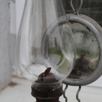 Стара газена лампа, снимка 3 - Декорация за дома - 36134387