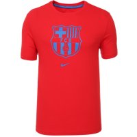 Мъжка тениска Nike FC Barcelona Crest DJ1306-657, снимка 1 - Тениски - 40494191