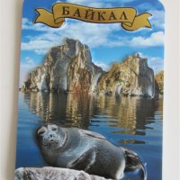  3D магнит от езерото Байкал, Русия-серия, снимка 1 - Колекции - 44684708