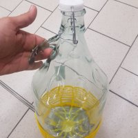 Стъклени шишета 5 л, снимка 2 - Други стоки за дома - 42637962