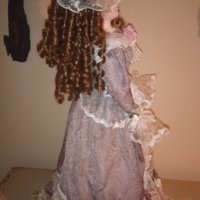 Очарователна порцеланова кукла , снимка 3 - Кукли - 41376175