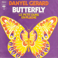 Грамофонни плочи Danyel Gerard – Butterfly 7" сингъл, снимка 1 - Грамофонни плочи - 44828463