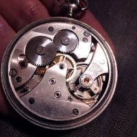 Джобен швейцарски часовник, снимка 2 - Антикварни и старинни предмети - 42653825