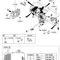 Реле централно заключване Hyundai i30 (2007-2012г.) 91940-2H130 / 919402H130, снимка 3 - Части - 40457166