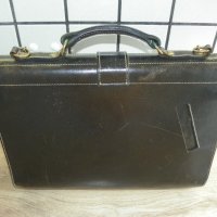 Старинна 60-те или 70-те БИЗНЕС чанта от естествена кожа ГЬОН, снимка 4 - Антикварни и старинни предмети - 41375702