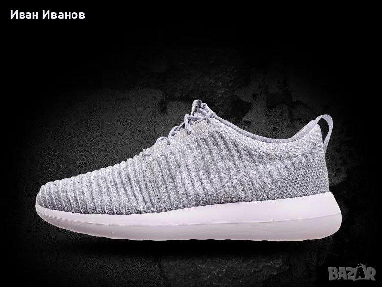 маратонки  NIKE ROSHE TWO FLYKNIT "WOLF GREY" номер 44-44,5, снимка 1