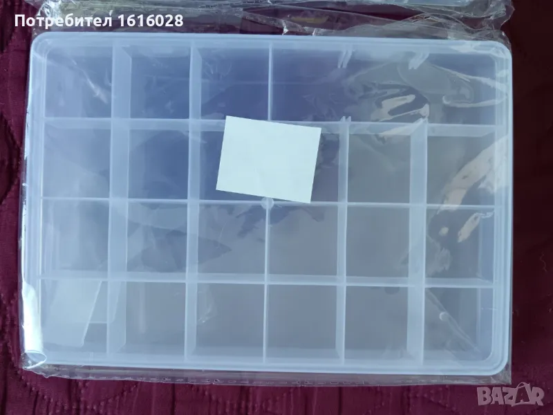Кутии органайзери за диамантени камъчета,мъниста,ластиците,болчета,гайки. , снимка 1