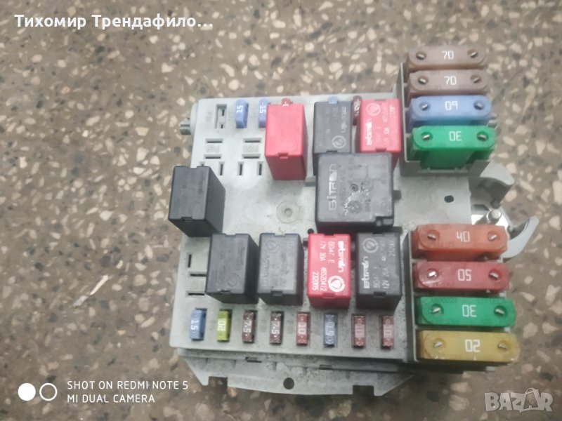 Fuse box Lancia Ypsilon бушониера ланча ипсилон 1.2 16V 51724661 , 57657, снимка 1