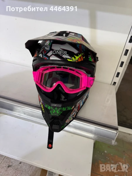 Мотокрос каска , снимка 1