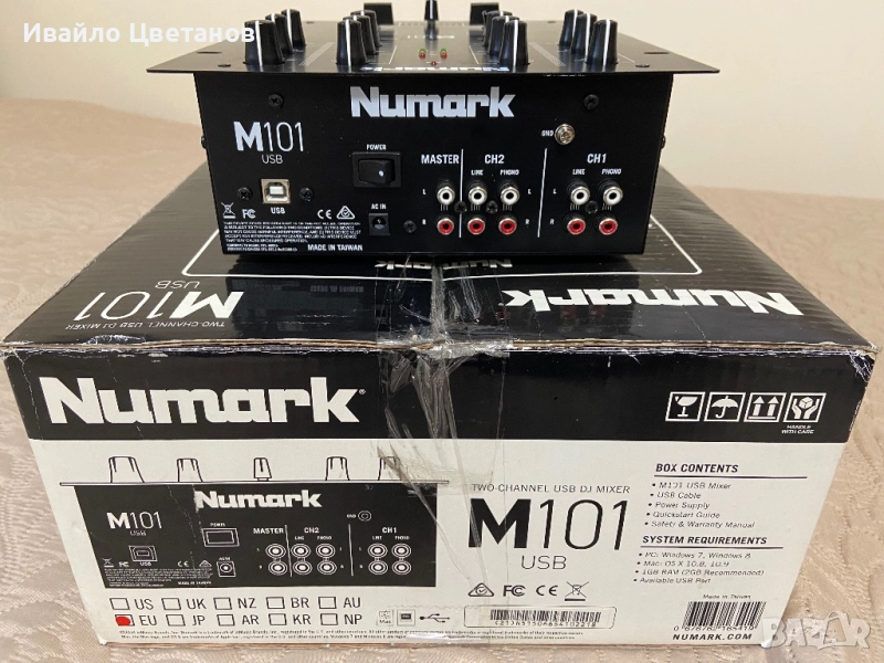 Смесител Numark M101 - DJ миксер, снимка 1