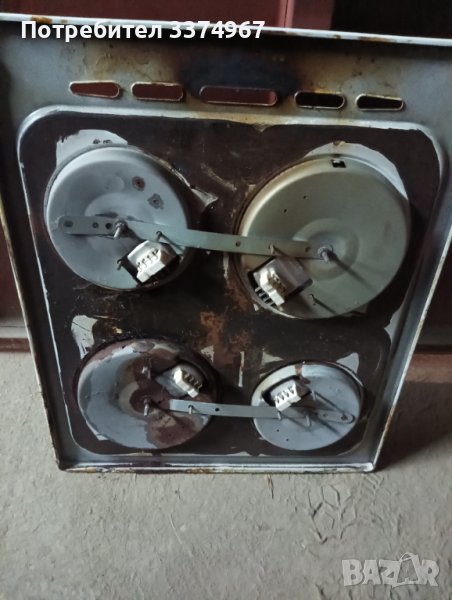 Стоманен плот от печка, снимка 1