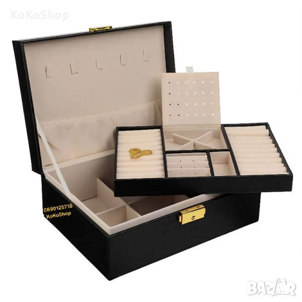 Кутия за бижута-23x17x9 см, снимка 1
