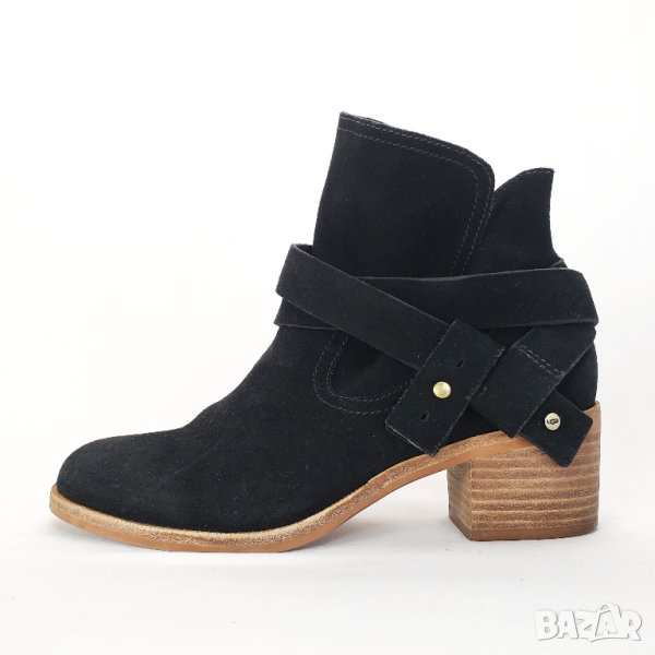 UGG Elora Оригинални Кожени Боти Ботуши Велур Естествена Кожа 37, снимка 1