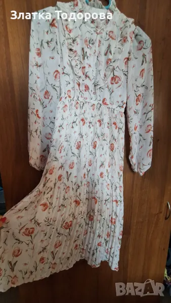 Спортно-елегантна детска рокля, снимка 1