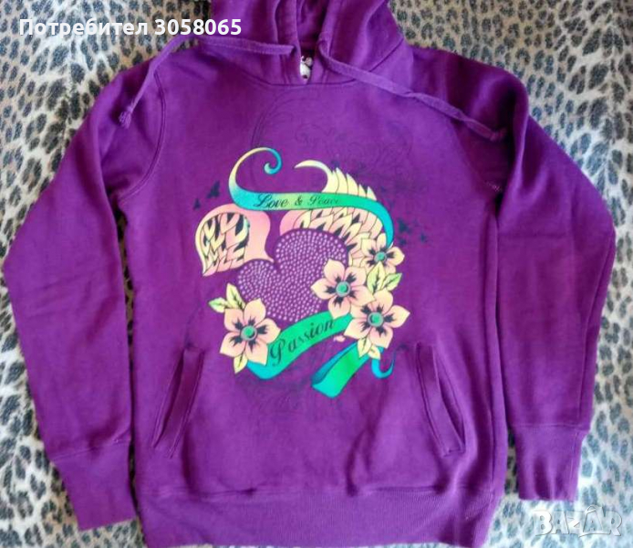 Лилава горница с качулка, снимка 1