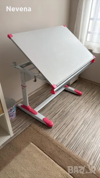 Детско бюро с регулируема височина, снимка 1