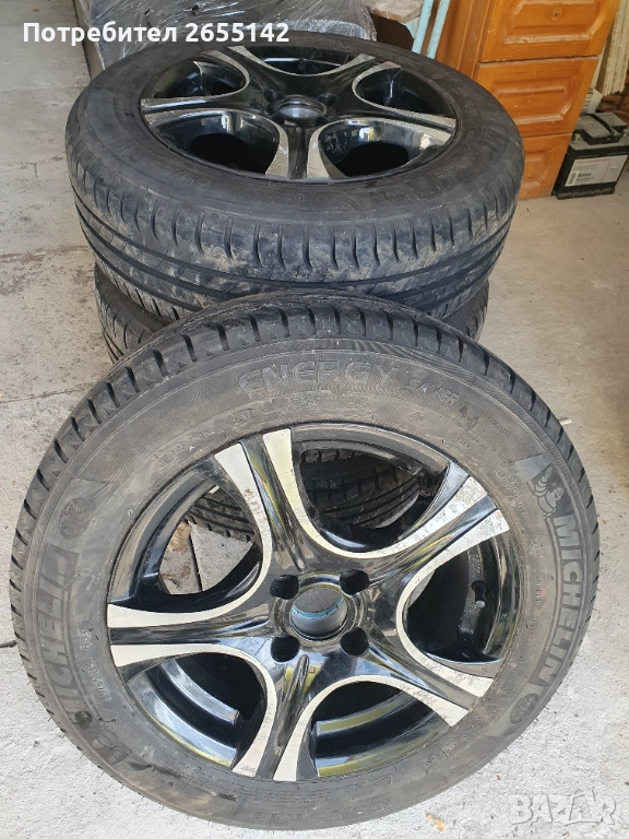 Гуми с джанти за Дачия и Рено, снимка 1