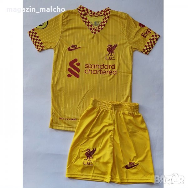 ДЕТСКИ ФУТБОЛЕН ЕКИП – NIKE FC LIVERPOOL M. SALAH 11; размери: 104-116 см., снимка 1
