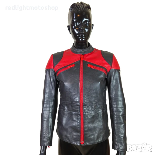 📌 5220 Дамско кожено яке за мотор | Размер 40 | 70 лв., снимка 1