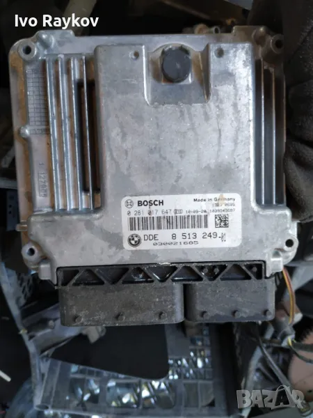 моторен компютър ECU за BMW X3 F25 ,2010 , 0 281 017 647 ,DDE 8513249 , снимка 1