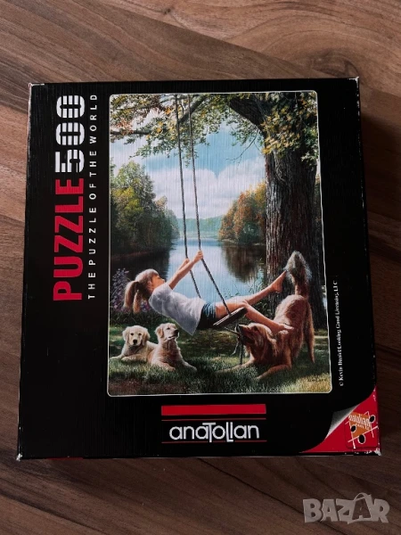 Пъзел Anatolian от 500 части - Безгрижно детство, Кевин Даниел, снимка 1