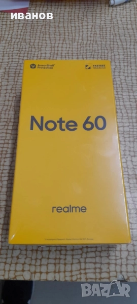 Чисто нов телефон Realme Note 60, снимка 1