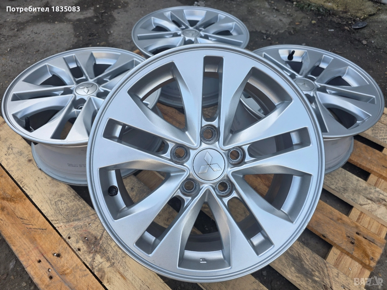 Лети джанти 16ки 5х114.3 Mitsubishi, снимка 1