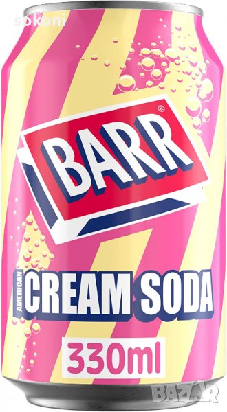 Barr Cream Soda / Бар Крем Сода 330мл, снимка 1