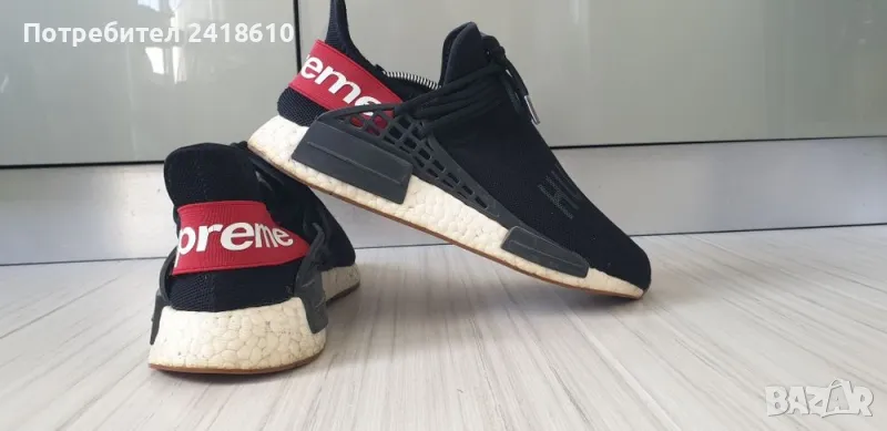 Supreme X Pharell Williams Human Race Adidas UK 8.5 US 9 Mens Size 42 2/3/26.5см ОРИГИНАЛ! Мъжки Мар, снимка 1